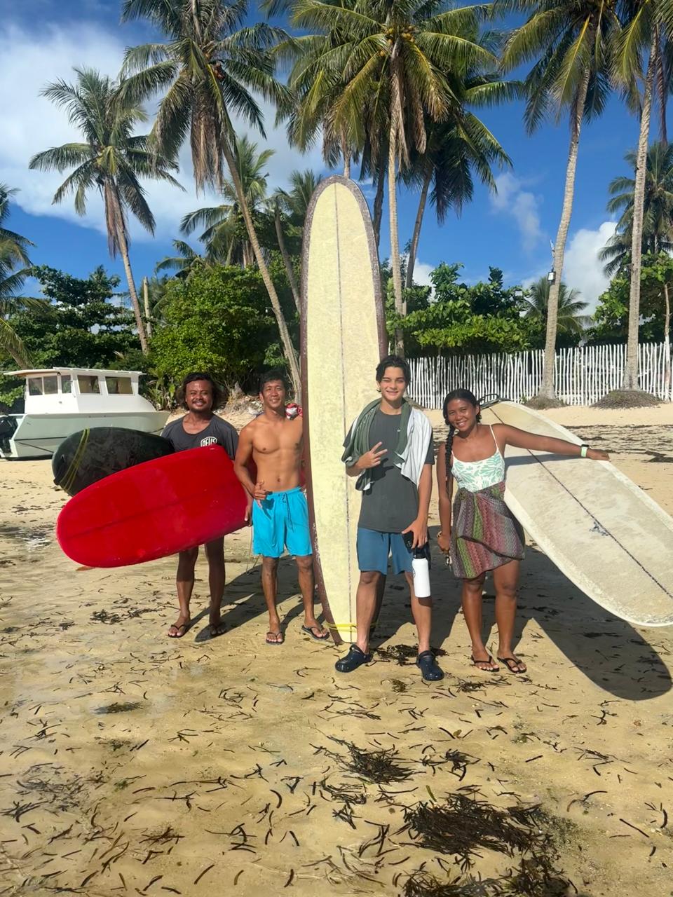 Local instructors from the mainland